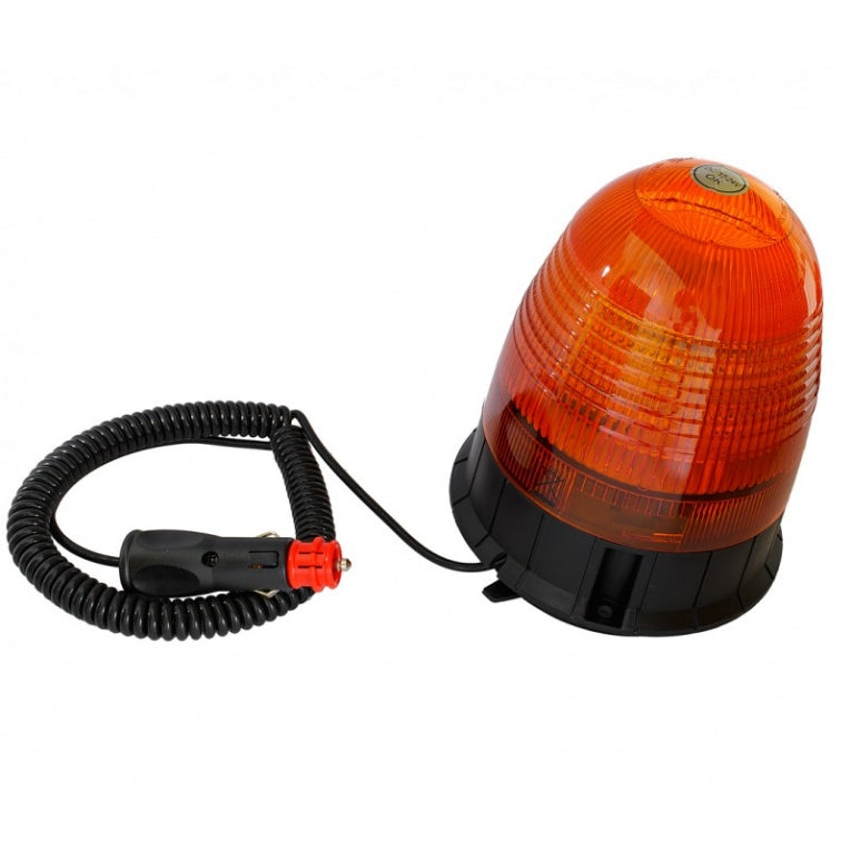 ORANJE magneet zwaailicht - 12V/24V - 16 LED SMD - E-keurmerk - R65 / R10 ORANJE magneet zwaailicht - 12V/24V - 16 LED SMD - E-keurmerk - R65 / R10